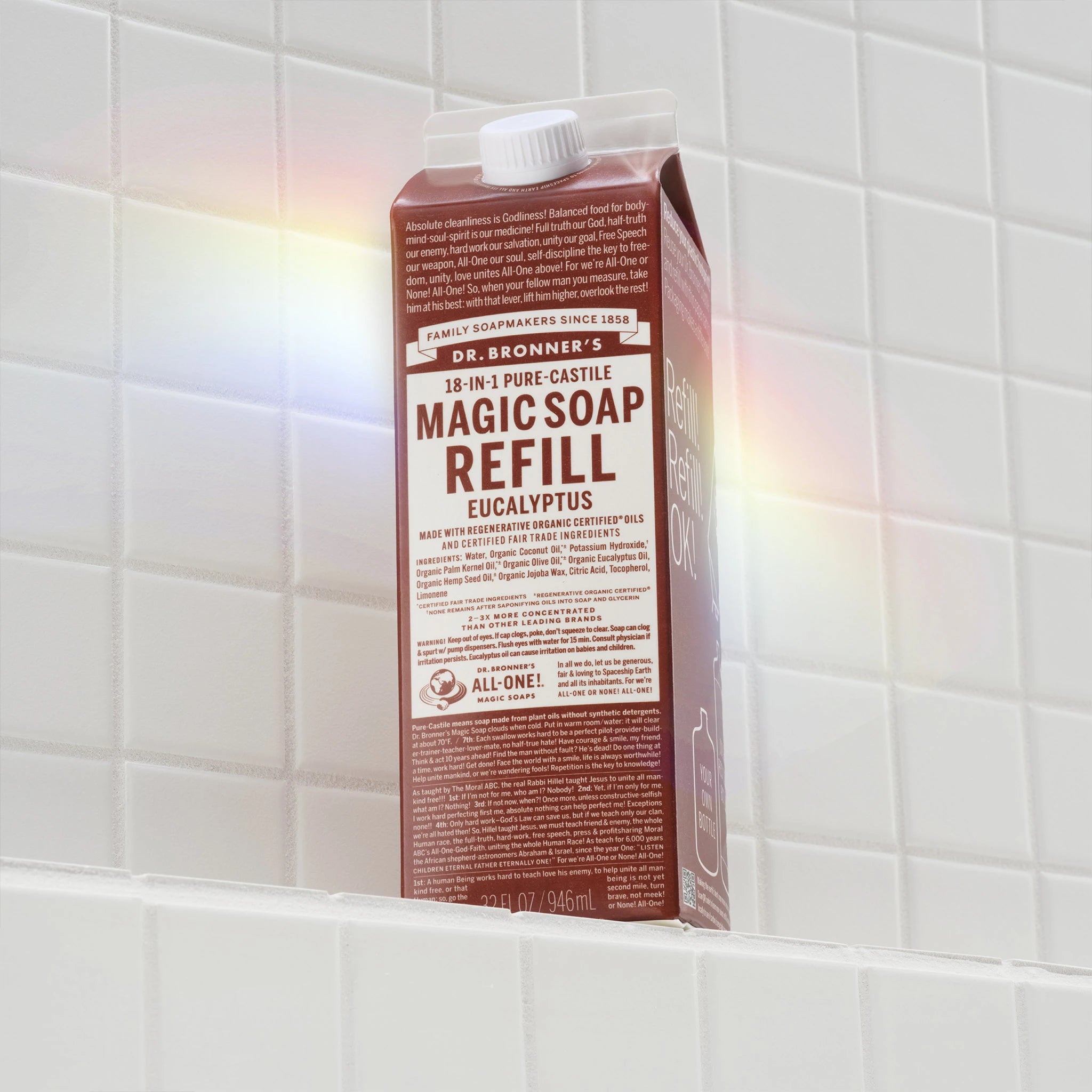 Eucalyptus - Pure-Castile Magic Soap Refill - Image 2